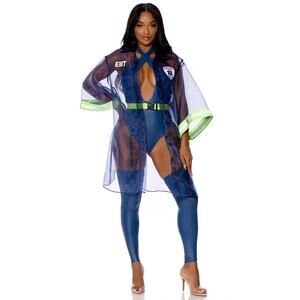 NEW Forplay What's the 911 EMT Sexy Halloween Costume Size Small Medium